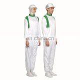 White Unisex 100%Polyester Food Processing Uniform for Food Factory thumbnail-4