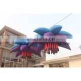 2017 hot fatory wholesale good price giant inflatable flower decoration for stage in weeding and party