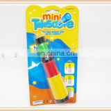 mini sigle-tube telescope toy,Kids plastic outdoor mini monocular toy