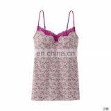 2015 New Design Small Floral Lace Halter Top