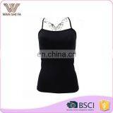 Lady underwear nice quality 92% nylon 8% spandex sexy camisole