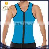 Fashion Mens Body Shaper Thermo Sweat Neoprene Men Zipper Corset thumbnail-4