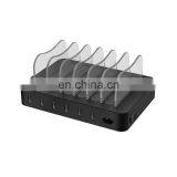 Amazon Website 6 Port Usb Charger Charging Dock Travel Charger for Mobile Phone