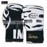 Design Your Own Cowhide Leather Zebra Boxing Gloves thumbnail-1