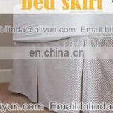 100% Polyester Bed Skirt Hotel Skirt thumbnail-3