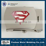High Quality Soft Enamel Superman Wholesale Custom Military Webbing Belt Buckle