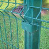 PVC Powder Coated Triangle Bend 3D Welded Wire Mesh Fence Sale thumbnail-2