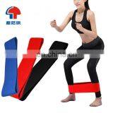 Booty Exercise Elastic Polyester Hip Bands Yoga Stretching Training Fitness Workout Anti Slip Cotton Hip Band Resistance Bands