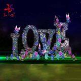 Outdoor Waterproof LOVE Character 3d Motif Lights for Holiday Decorations thumbnail-1