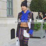 LAITE H2015 Autumn&winter Custom Women's Crop Top Hoodie 100% Cotton Crop Hoodie for Women thumbnail-4