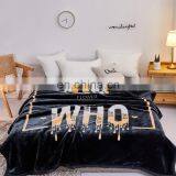 2020 Factory Direct Supply Super Soft Raschel Fabric 2 Layers Thickened Warm Winter Traveling Bedding Sofa Throw Blanket thumbnail-5