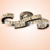 Оптовая роскошная современная светильник из кристалла накольцевой светильник, люстра на потолок с LED thumbnail-4