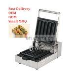New Fast Food Kitchen Equipment 5 Sticks Waffle Hotdog Making Commercial French Hot Dog Waffle Machine thumbnail-1