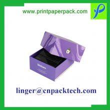 Customized Glossy Lamination Coated Paper Lid and Base Retail Gift Box thumbnail-5