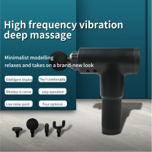 Electric Muscle Massager Therapy Fascia Massage Gun Deep Vibration Muscle Relaxation Fitness Equipment With 4 Massage Heads thumbnail-3