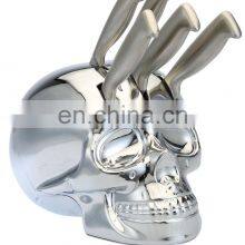 Head Skulls Knife Skeleton Resin Shelf for Home Kitchen Shelf thumbnail-5