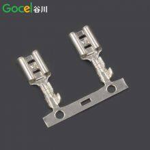 6.3 Plug Spring Horizontal With Terminal 250 Brass Tinned Plug Spring Horizontal thumbnail-3