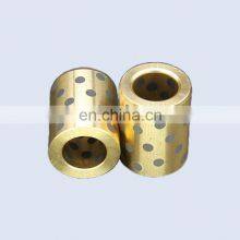 JDB060815 Wholesale Sliding Bearings Self Lubricating Graphite Bearing Bushing Copper Sleeve