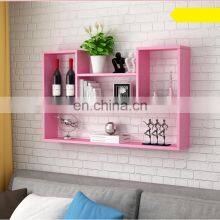 Белая плинтусная стеллаж из МДФ для стен