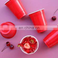 Birthday Wine Drinking Children Blue Fun Creative American Personalised Custom Disposable Red Plastic Party Cups thumbnail-3