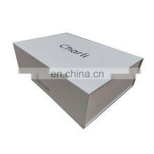 Custom Empty Magnetic Flat Pack Folding Paper Storage Packaging Box Foldable Cardboard Gift Box With Ribbon thumbnail-4