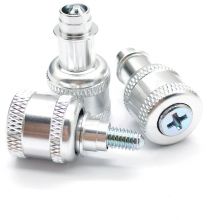 Riveted spring screw Restricted Access Spring Screws 632/10-32 Restricted access to loose captive rivets Spring Screws