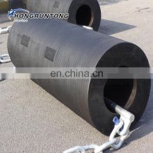 dock bumper cylindrical round rubber dock fenders for berthing