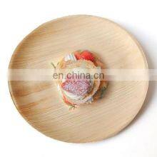Romantic Disposable Biodegradable Areca Palm Leaf Wooden Bamboo Plate for Party thumbnail-1