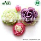 3D Silicone Candy Fondant High Quality Veined Cake Decoration Flower Silicone Molds thumbnail-3