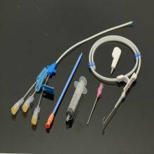 Single Double Triple Lumen Peripherally Inserted Central Venous Catheter Kits, 14G 16Ga 18Ga 20Ga 4F 5F 7F 8F Catheterization CVC Tube thumbnail-5