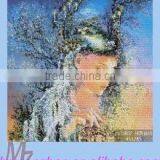 High Quality Customizable Digtial Printed Silk Scarf thumbnail-3