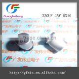 Aluminum Electrolytic Capacitors 220UF 25V SMD Capacitor thumbnail-1