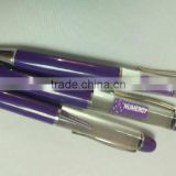 Best selling liquid floating ball pen,promotional liquid with 3D pvc floating plastic ball pen,metal floating pen,liquid ballpen