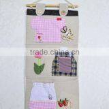 Over The Wall Hanging Shoe Organizer/ Lovly Cartoon Fabric Organizer thumbnail-4