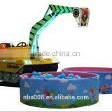 2015 QingHeng New Kids Ride on Toy Excavator Cheap Price thumbnail-4
