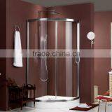 Portable Corner Sector Fiberglass Shower Cabins Readly Made Tempered Laminated Glass Shower Enclosures Hotel Bathroom Equipment thumbnail-4