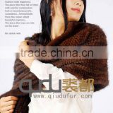 9016 Factory Direct Sale Cheap Price Shawl Party Mink fur shawls For Women