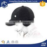 Fancy Soft Wool Ear Flaps Baseball Cap