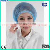 Disposable Surgical Nonwoven Bouffant Cap, Surgical Doctor Cap thumbnail-1