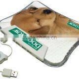 Mouse Pad With Hub and Light