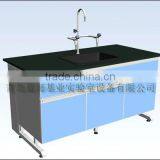 Steel Lab Furniture Steel Corner Table With Table Top thumbnail-2