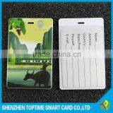 Custom PVC Plastic Luggage Tag thumbnail-6