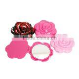Ladies Fashion Cosmetic Mirror / Mini Single Side Rose Cosmetic Mirror Quality Choice thumbnail-3