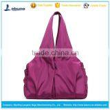 Practical Foldable Nylon Maroon Multifunctional Tote Bag
