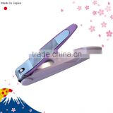 Durable and Fashionable japanese product NAIL CLIPPERS with multiple functions made in Japan