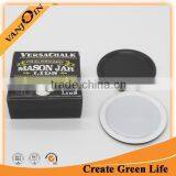 70mm Black Writing Lids For Mason Jar Cheap Price thumbnail-4