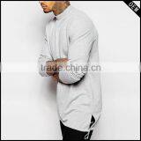 Fashion no Hood Sweatshirt Vents in Both Sides Sweatshirt Blank and Sweatshirt Plain in Manufactory thumbnail-1