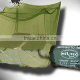 Long Lasting Insecticide Treated Square Army/military Mosquito Net