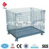 Galvanized Steel Wire Mesh Storage Cage For Warehouse Use