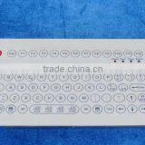 Panel Mount Industrial Membrane Touch Screen Keyboard thumbnail-5